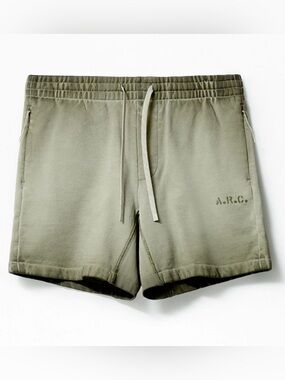 A.R.C. Men's Olive Green Drawstring Shorts